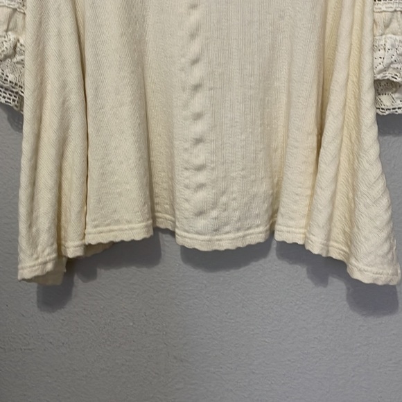 FREE PEOPLE BUTTON DOWN BLOUSE - Picture 10 of 14